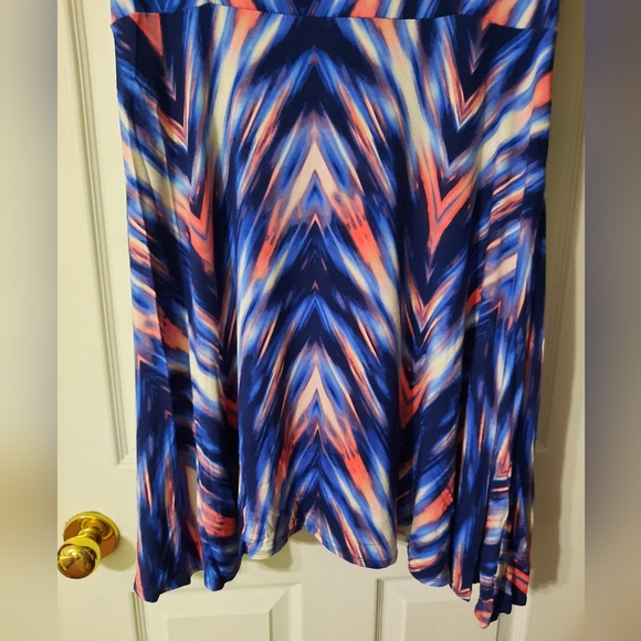 Summer Stretch Print Tank Dress - Picture 4 of 6